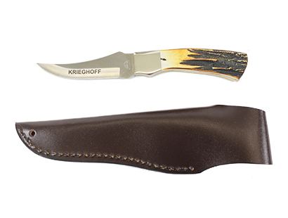 Knife with Genuine Stag Handle