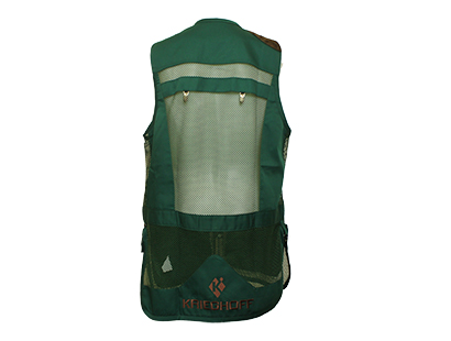 Shooting Vest by Castellani, Green, RH