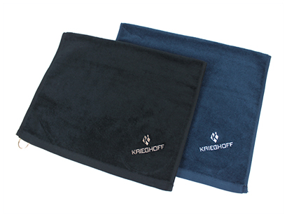 Krieghoff Embroidered Gun Towel, Black, 25″ X 16″